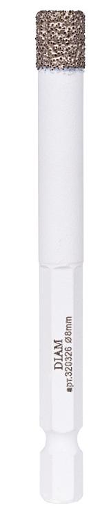 Алмазное сверло DIAM EXTRA LINE V-TECH HEX 8 мм