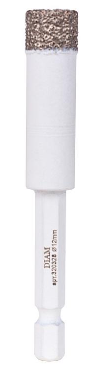 Алмазное сверло DIAM EXTRA LINE V-TECH HEX 12 мм