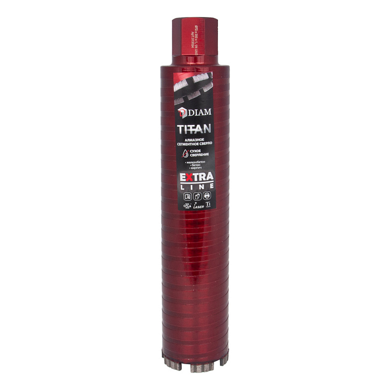 Алмазная коронка DIAM EXTRA LINE TITAN HIT 72 (450) мм