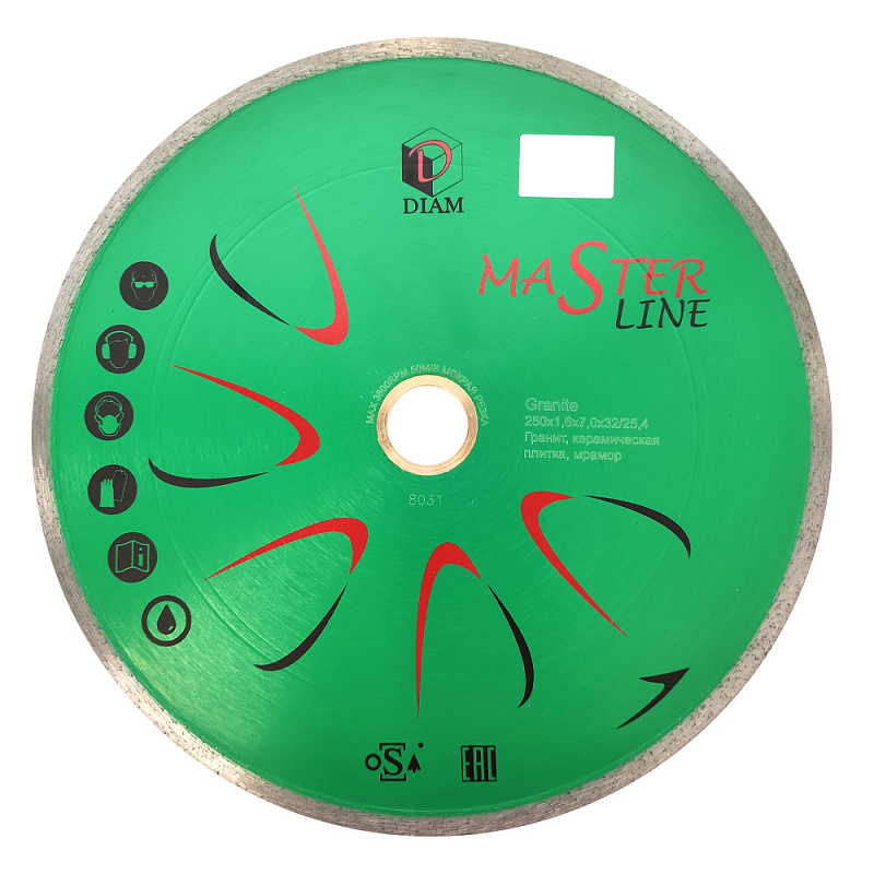 Алмазный диск DIAM GRANITE MASTER LINE 180 мм